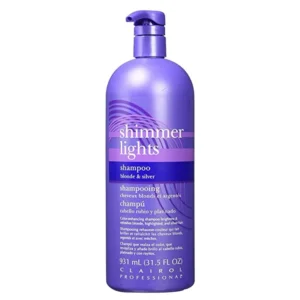 Clairol Shimmer Lights Purple Shampoo Blonde & Silver 31.5Oz