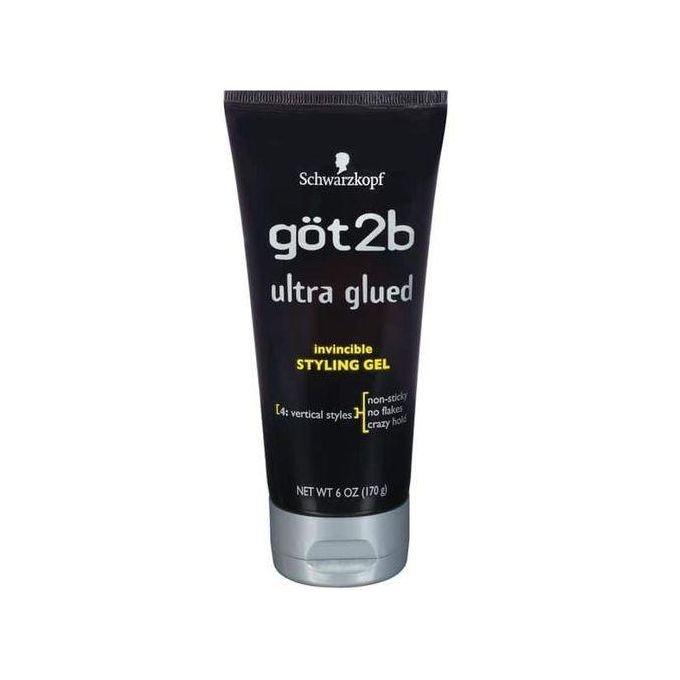 Got2B Ultra Glued Styling Gel Black