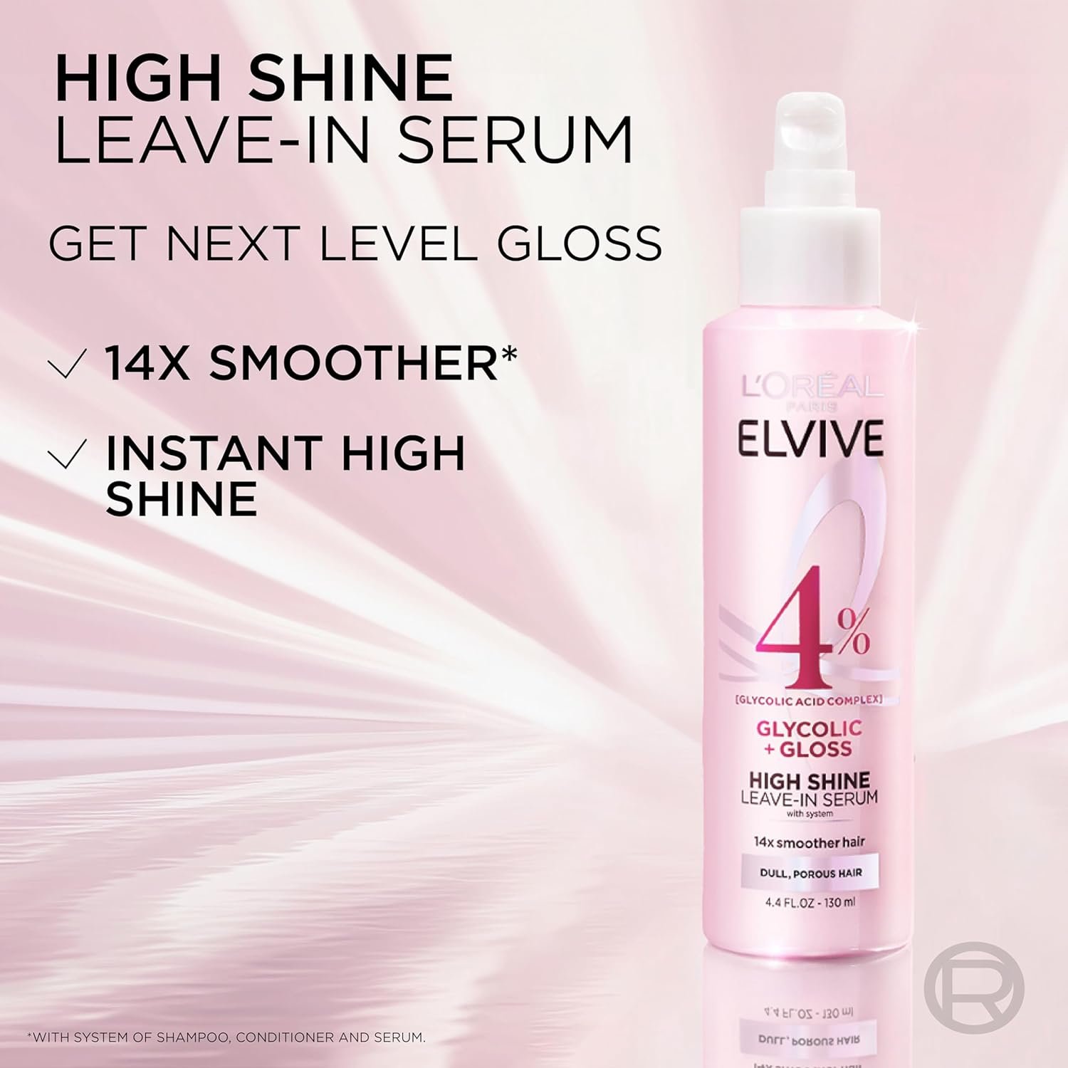 L'Oreal Paris Elvive 4% Glycolic Hair Serum - Image 2
