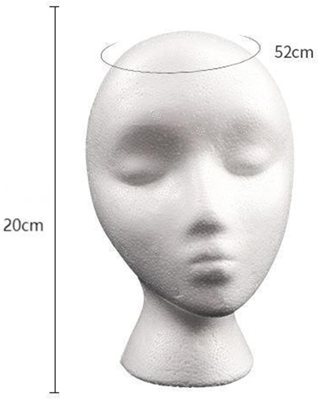 Styrofoam Foam Mannequin Head - Image 2