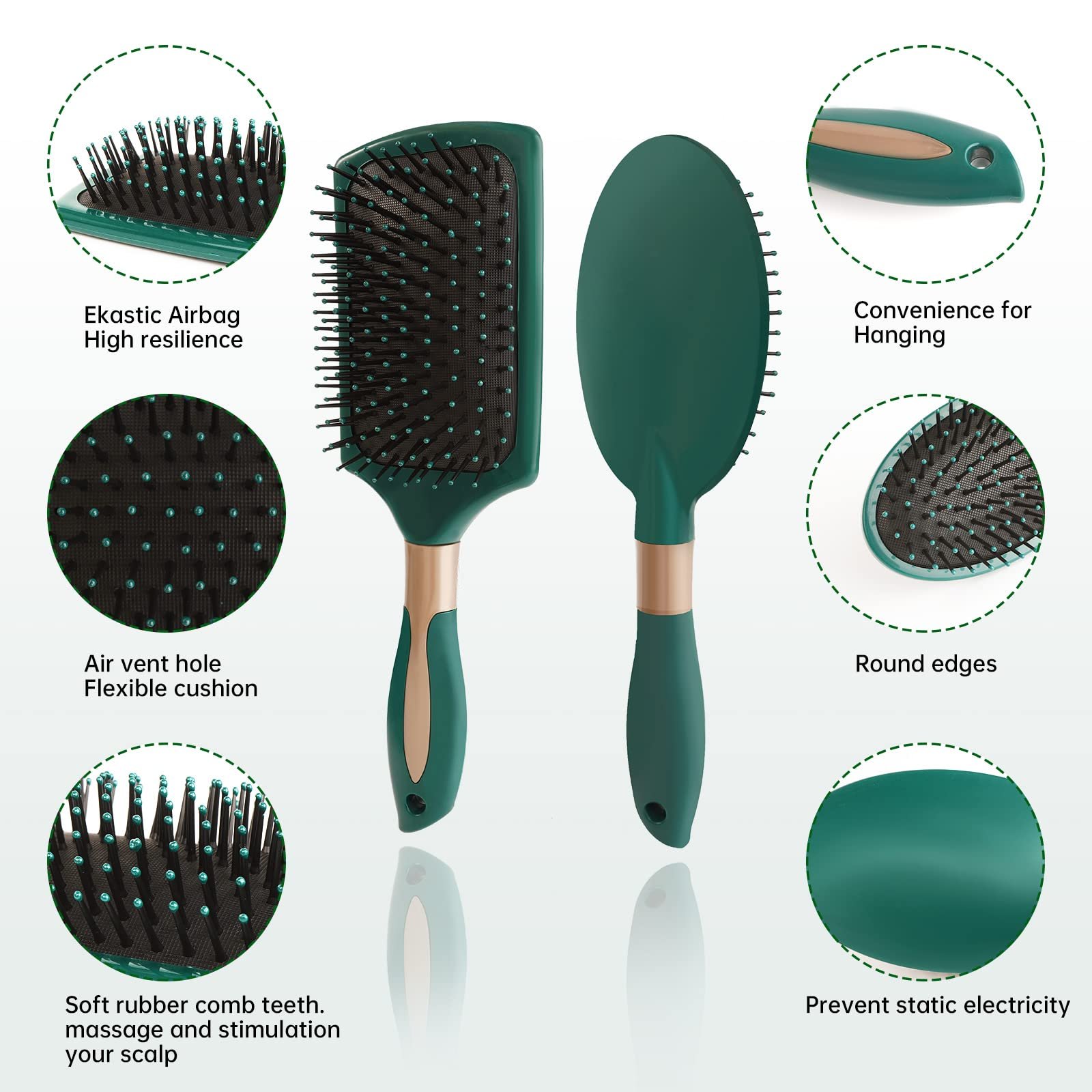 Paddle Hair brush - Image 2