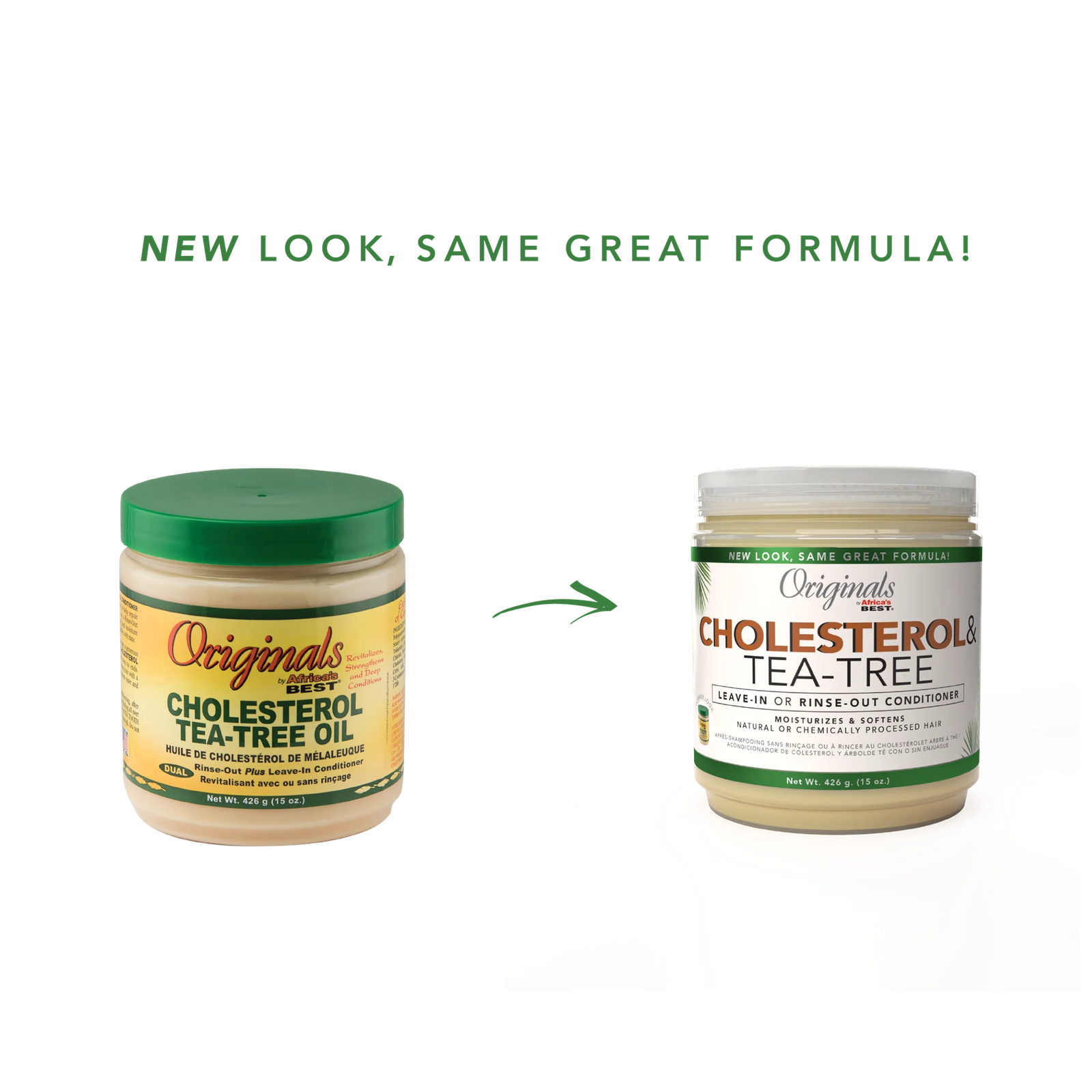 Originals by Africa's Best Cholesterol & Tea Tree Oil Leave-In or Rinse-Out Conditioner - Image 2